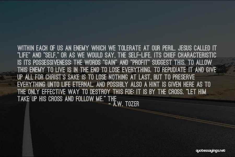 Nothing Here For Me Quotes By A.W. Tozer