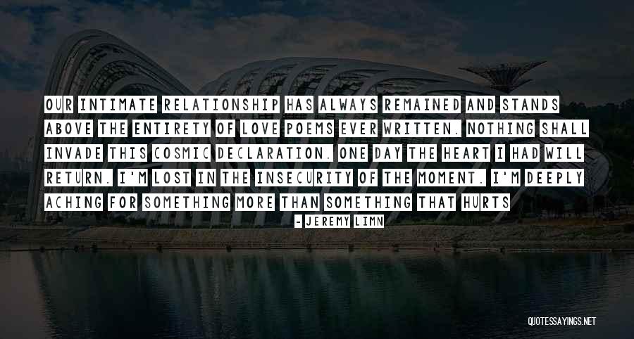 Nothing Hurts More Than Love Quotes By Jeremy Limn Nothing Hurts More Than Love Quotes By Jeremy Limn
