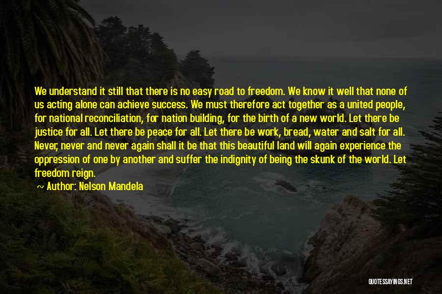 Nothing In This World Is Easy Quotes By Nelson Mandela