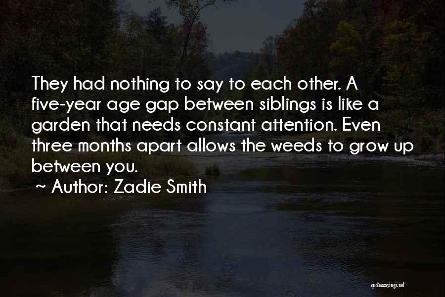 Nothing Is Constant Quotes By Zadie Smith