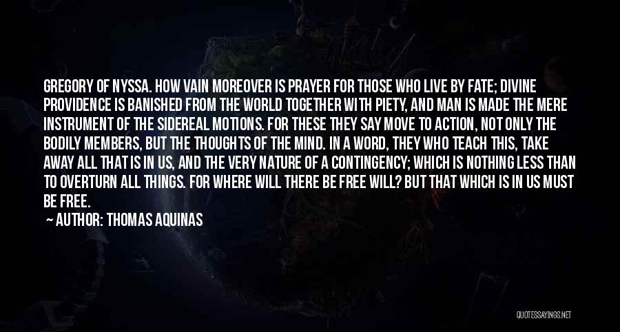 Nothing Is Free In This World Quotes By Thomas Aquinas