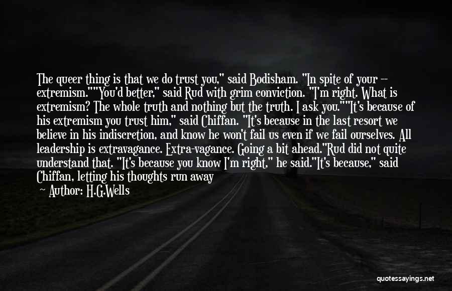 Nothing Is Going Right Quotes By H.G.Wells