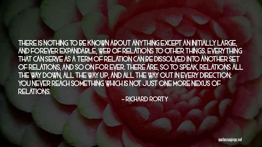 Nothing Is Out Of Reach Quotes By Richard Rorty Nothing Is Out Of Reach Quotes By Richard Rorty
