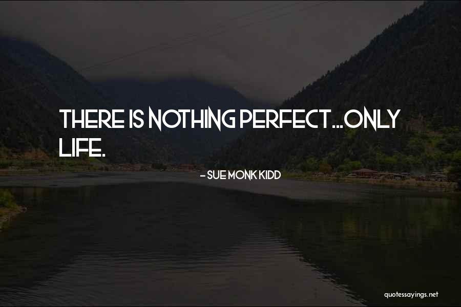 Nothing Is Perfect Quotes By Sue Monk Kidd