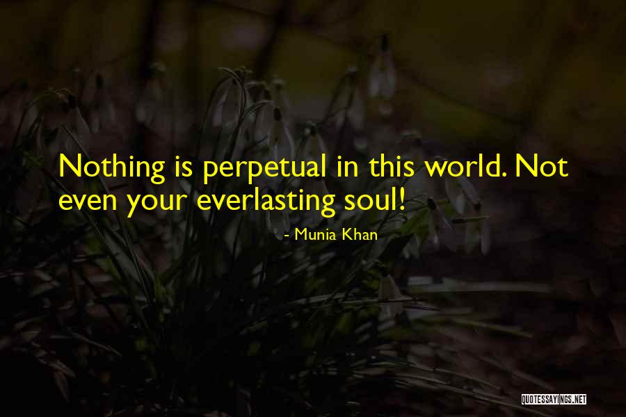 Nothing Is Permanent Quotes By Munia Khan