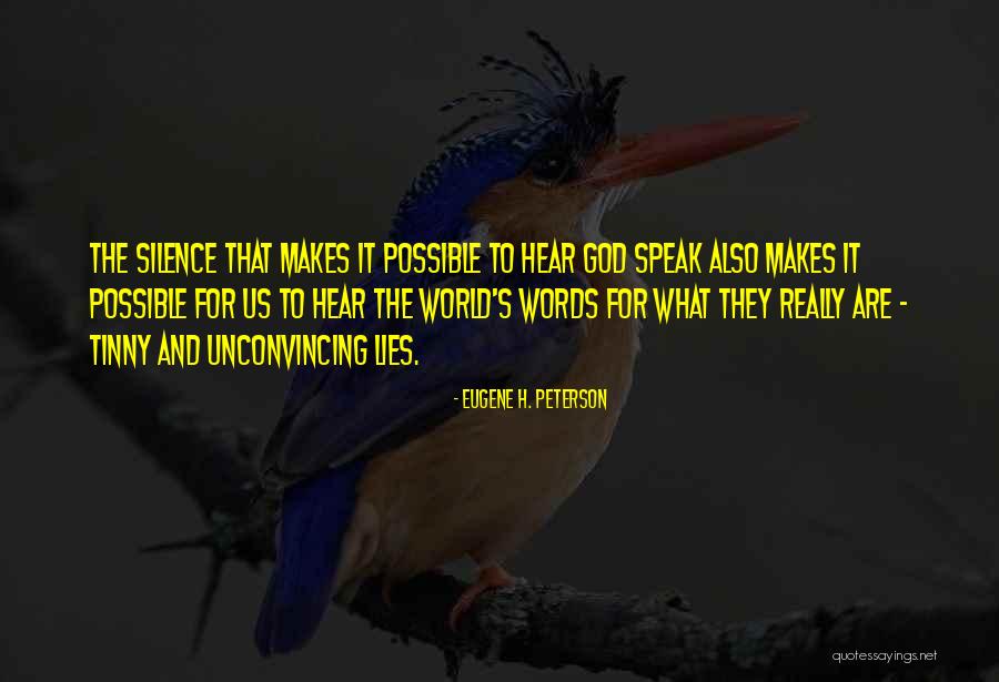 Nothing Is Possible Without God Quotes By Eugene H. Peterson Nothing Is Possible Without God Quotes By Eugene H. Peterson