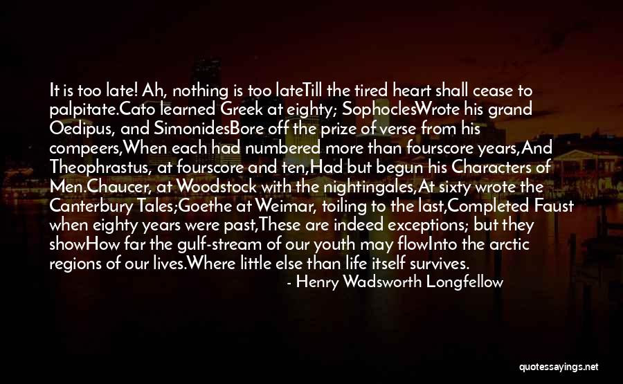 Nothing Is Too Far Quotes By Henry Wadsworth Longfellow