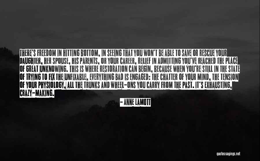 Nothing Is Unfixable Quotes By Anne Lamott