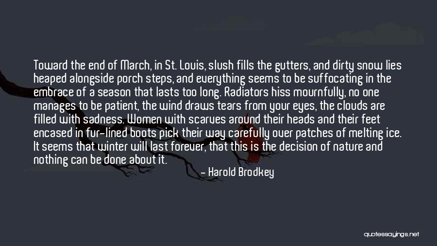 Nothing Lasts Long Quotes By Harold Brodkey Nothing Lasts Long Quotes By Harold Brodkey
