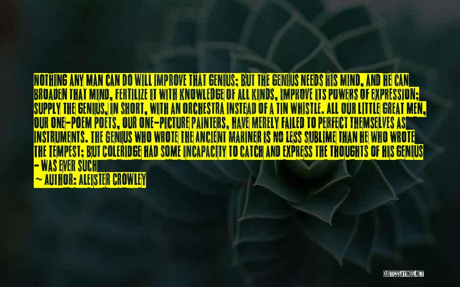 Nothing Less Than Perfect Quotes By Aleister Crowley