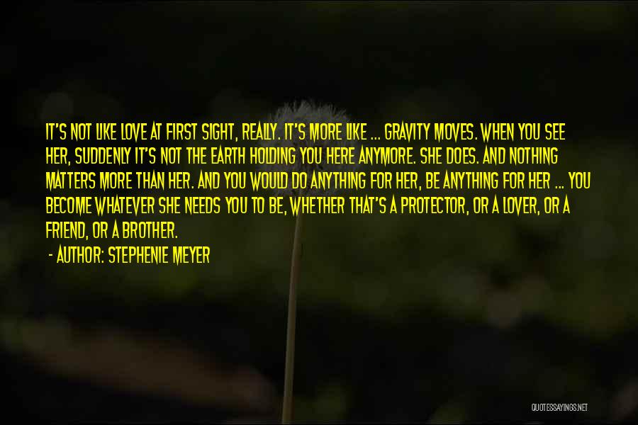 Nothing Matters Anymore Quotes By Stephenie Meyer