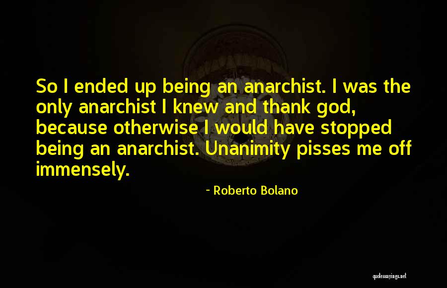 Nothing Pisses Me Off More Than Quotes By Roberto Bolano