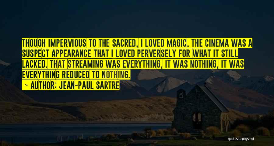 Nothing Sacred Quotes By Jean-Paul Sartre