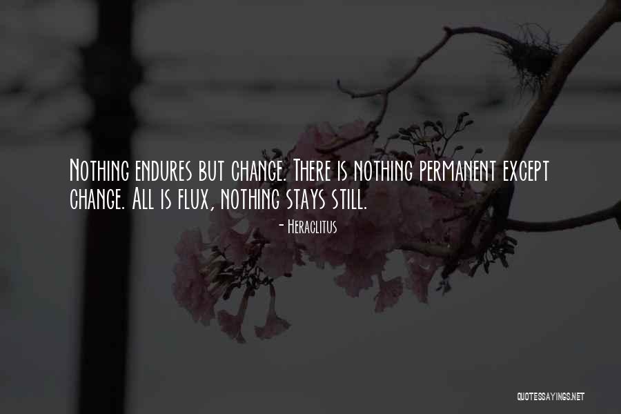 Nothing Stays Permanent Quotes By Heraclitus Nothing Stays Permanent Quotes By Heraclitus