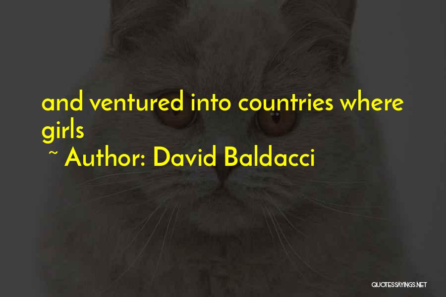 Nothing Ventured Quotes By David Baldacci