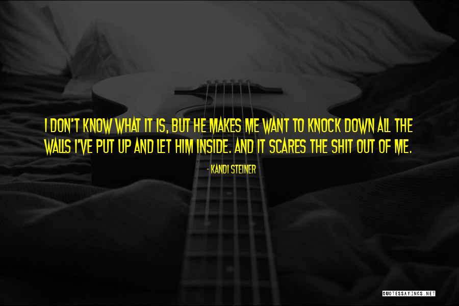 Nothing Will Knock Me Down Quotes By Kandi Steiner Nothing Will Knock Me Down Quotes By Kandi Steiner