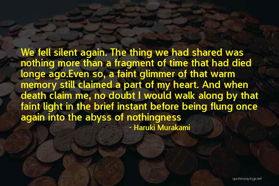 Nothingness Of Being Quotes By Haruki Murakami Nothingness Of Being Quotes By Haruki Murakami