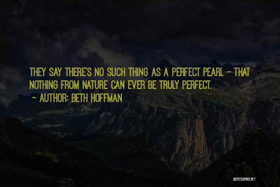 Nothing's Perfect Quotes By Beth Hoffman