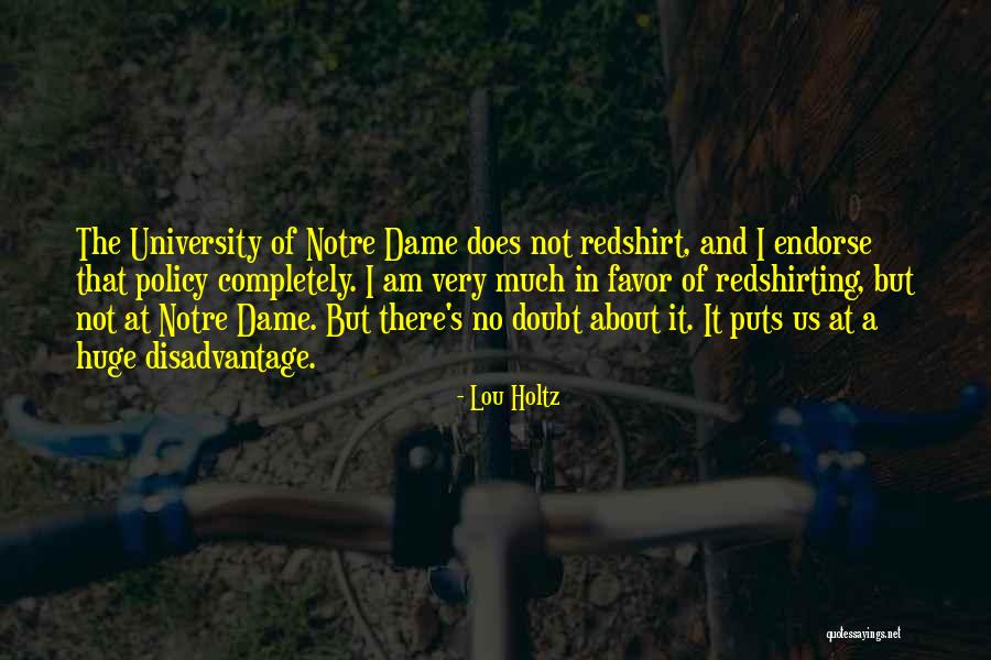 Notre Quotes By Lou Holtz Notre Quotes By Lou Holtz