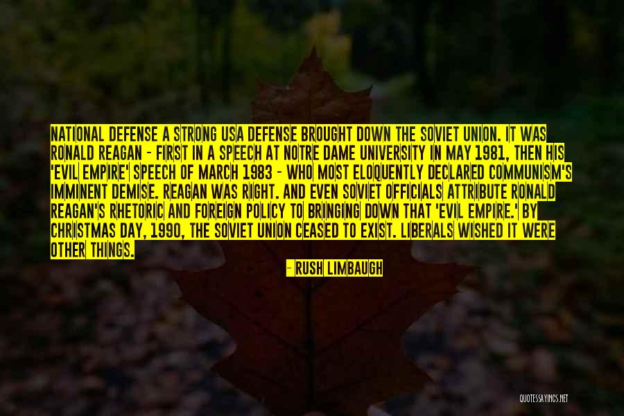 Notre Quotes By Rush Limbaugh Notre Quotes By Rush Limbaugh