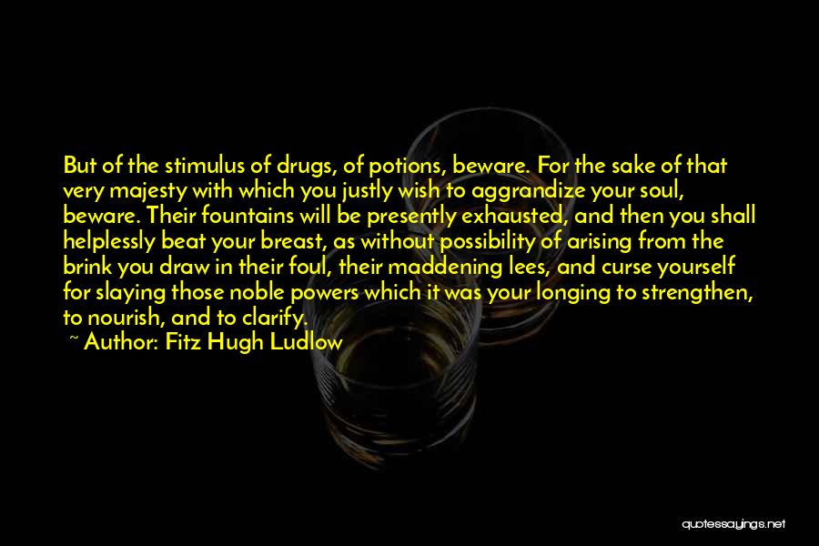 Nourish The Soul Quotes By Fitz Hugh Ludlow