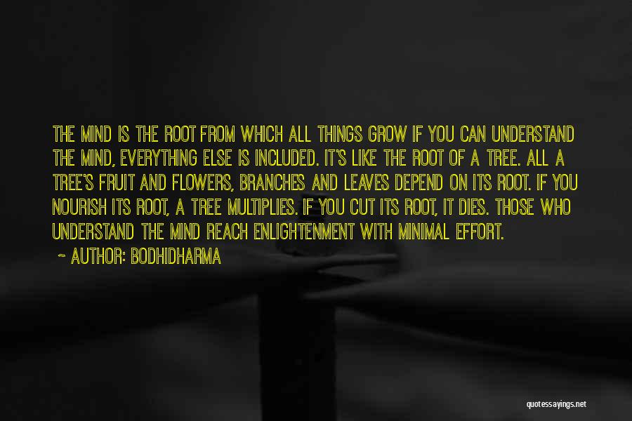 Nourish Your Mind Quotes By Bodhidharma