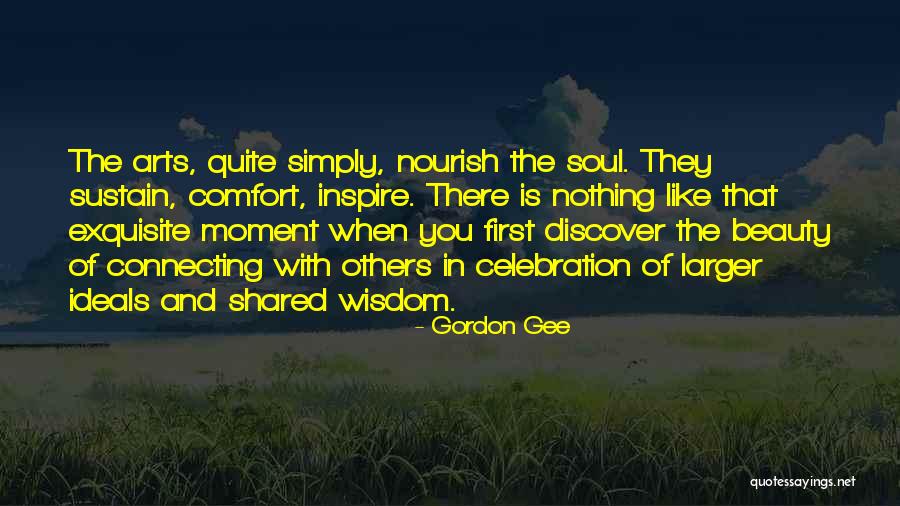 Nourish Your Soul Quotes By Gordon Gee Nourish Your Soul Quotes By Gordon Gee