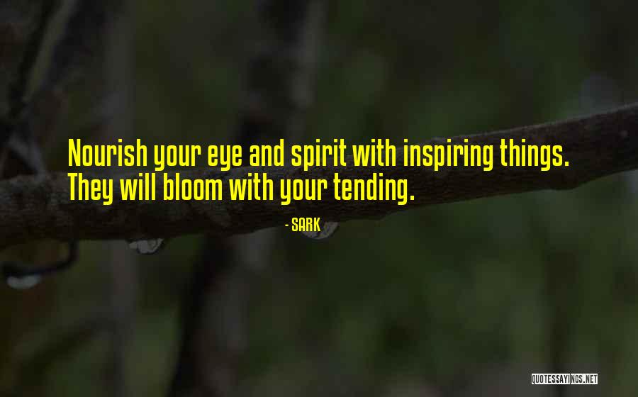 Nourish Your Spirit Quotes By SARK Nourish Your Spirit Quotes By SARK