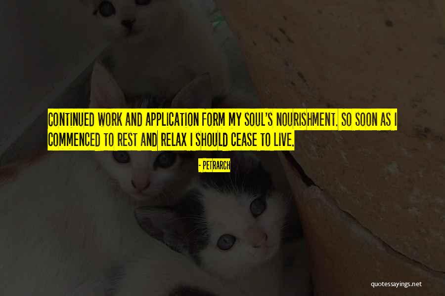Nourishment For The Soul Quotes By Petrarch Nourishment For The Soul Quotes By Petrarch