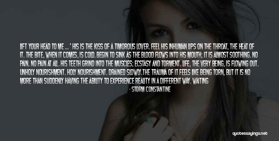 Nourishment For The Soul Quotes By Storm Constantine