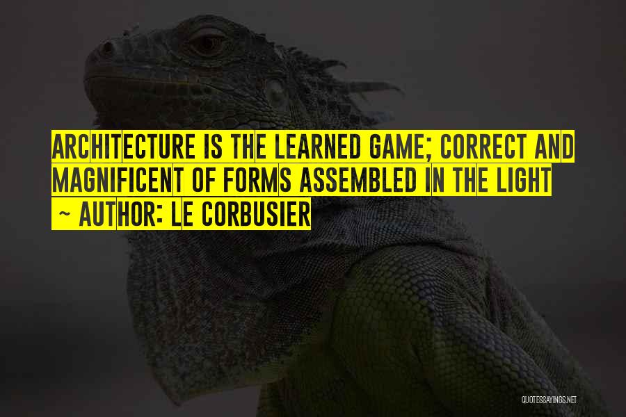 Nouvelliste Quotes By Le Corbusier