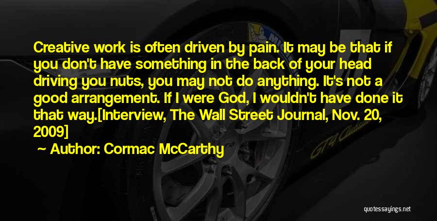 Nov 4 Quotes By Cormac McCarthy