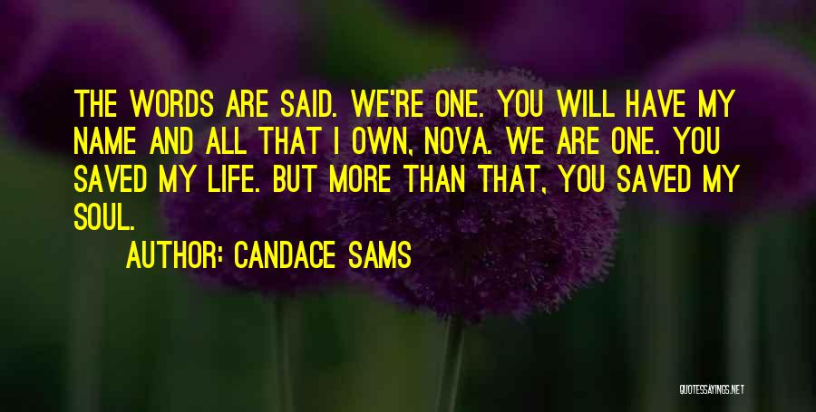 Nova Quotes By Candace Sams