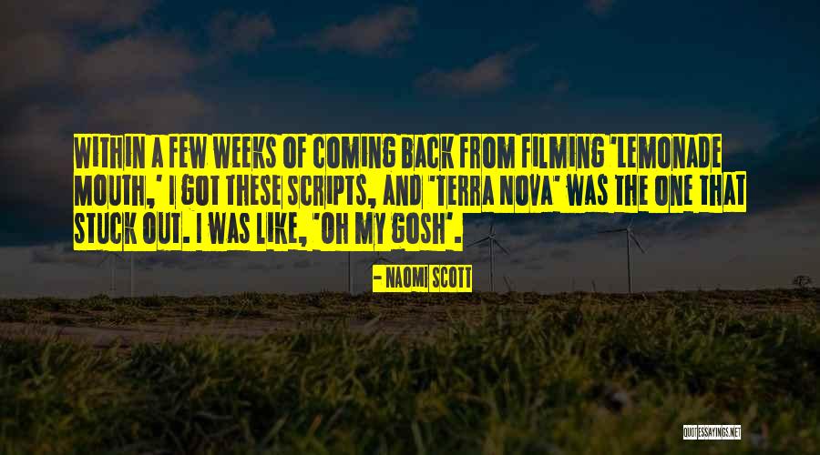 Nova Terra Quotes By Naomi Scott Nova Terra Quotes By Naomi Scott
