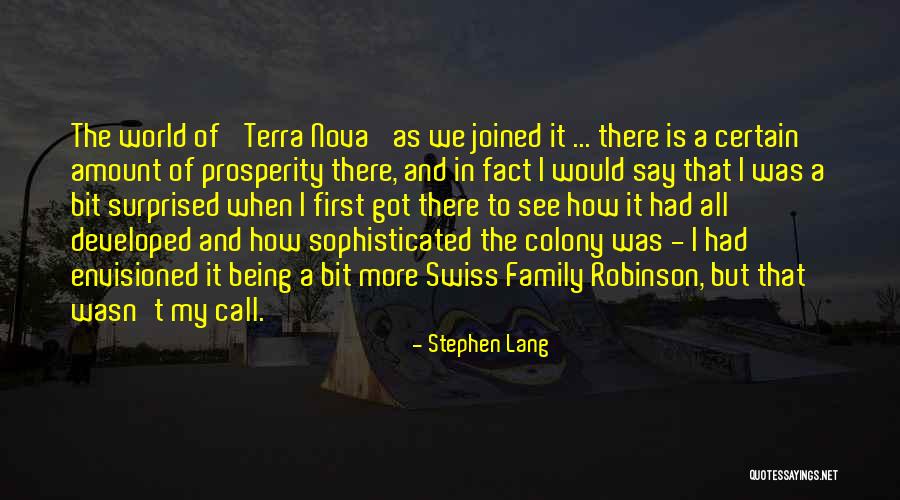 Nova Terra Quotes By Stephen Lang Nova Terra Quotes By Stephen Lang