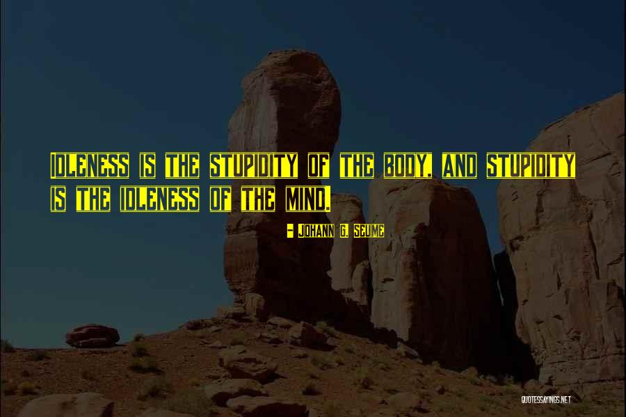Novaestetyc Quotes By Johann G. Seume Novaestetyc Quotes By Johann G. Seume