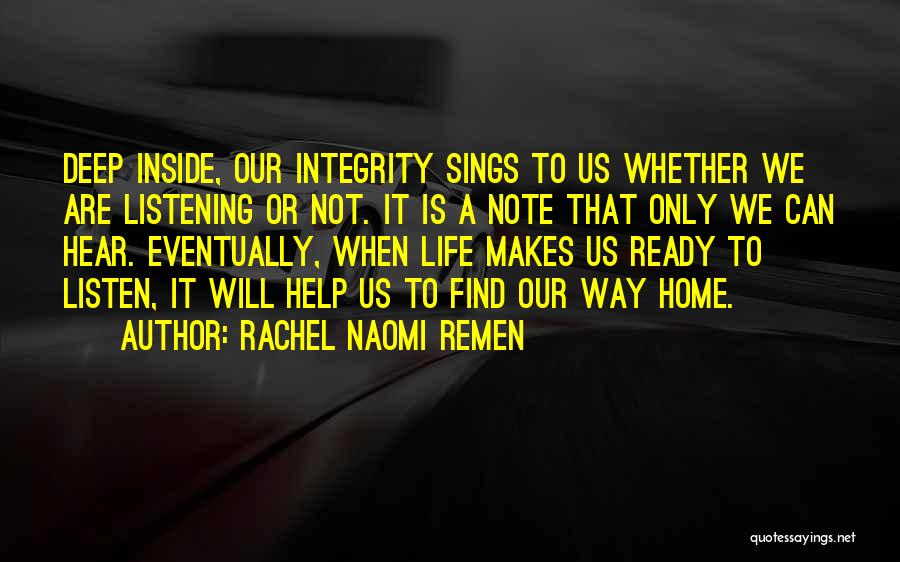 Novakid Quotes By Rachel Naomi Remen