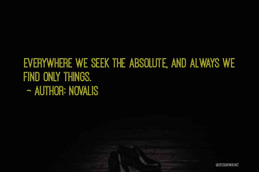 Novalis Quotes 530987