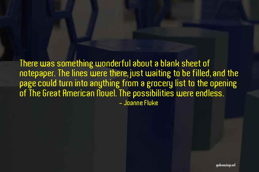 Novel Lines Quotes By Joanne Fluke Novel Lines Quotes By Joanne Fluke