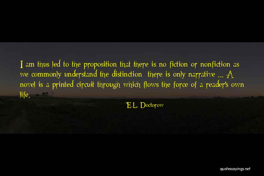 Novel Reader Quotes By E.L. Doctorow Novel Reader Quotes By E.L. Doctorow