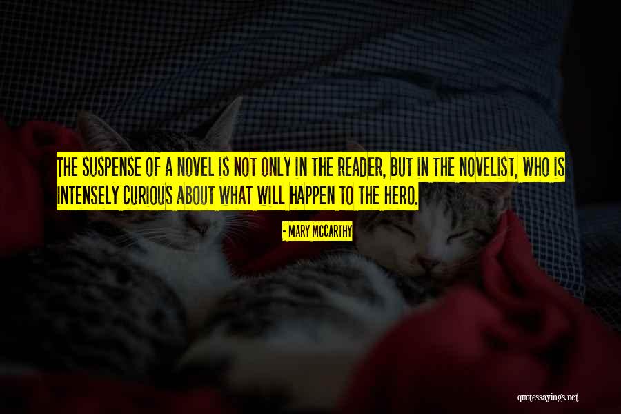Novel Reader Quotes By Mary McCarthy Novel Reader Quotes By Mary McCarthy