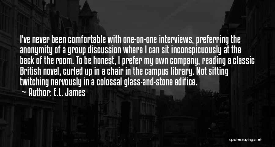 Novel Room Quotes By E.L. James