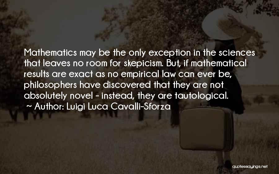 Novel Room Quotes By Luigi Luca Cavalli-Sforza