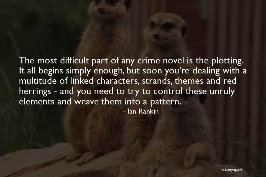 Novel Themes Quotes By Ian Rankin