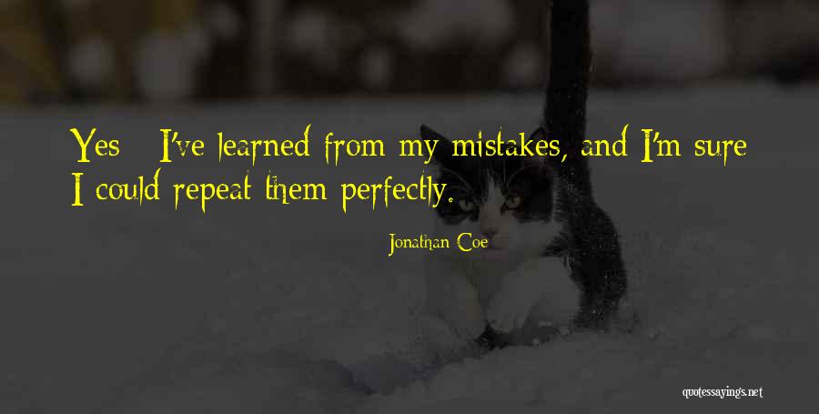 Novelistic Genre Quotes By Jonathan Coe Novelistic Genre Quotes By Jonathan Coe