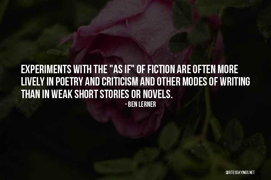 Novels And Short Quotes By Ben Lerner Novels And Short Quotes By Ben Lerner