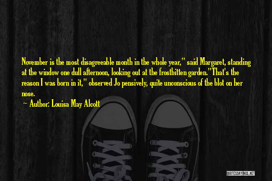 November Born Quotes By Louisa May Alcott