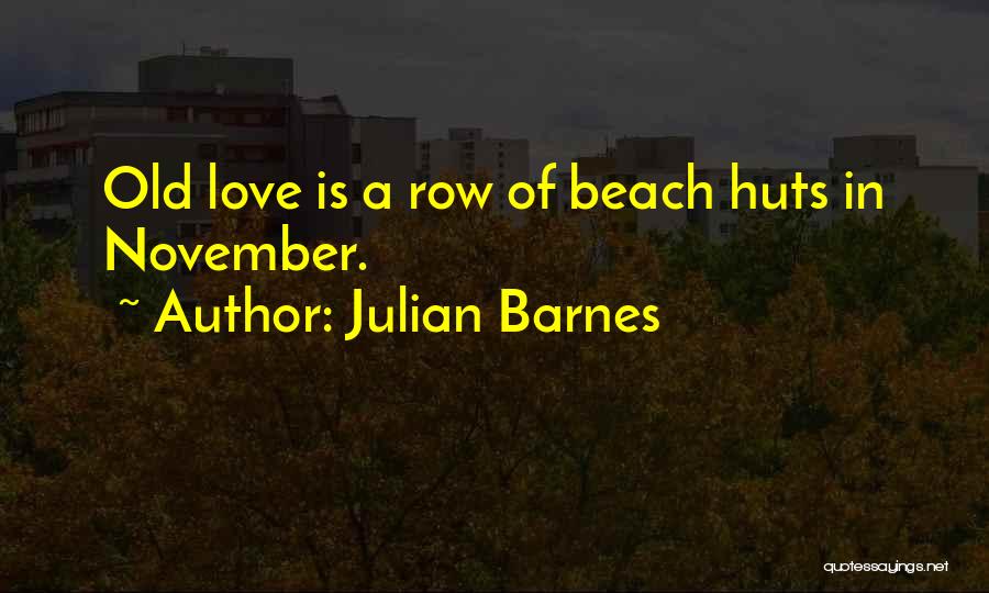 November Love Quotes By Julian Barnes