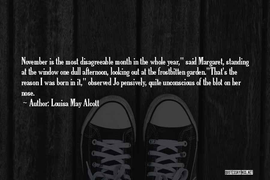 November Month Quotes By Louisa May Alcott