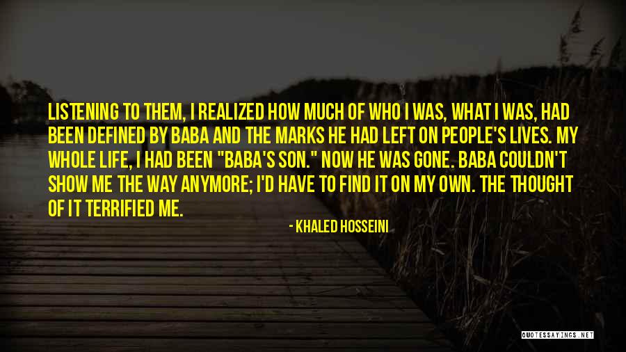 Now He's Gone Quotes By Khaled Hosseini